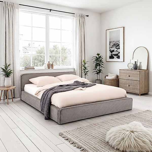 IDIMEX Polsterbett CURSIO, Doppelbett 140x200 cm günstig online kaufen