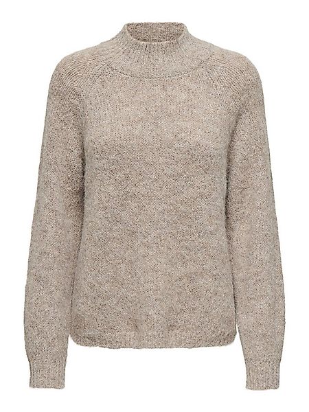 JACQUELINE de YONG Strickpullover Strickpullover Hoher Kragen Langarm JDYZO günstig online kaufen
