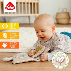 Fehn Greifspielzeug fehnNATUR, Stoffbuch Schaf günstig online kaufen