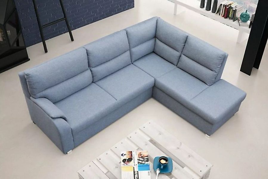 JVmoebel Ecksofa Schlafsofas Ecksofa Sofa Polster Eck Sofas Couchen Wohnlan günstig online kaufen