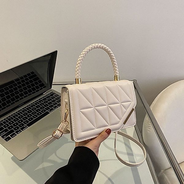 Coonoor Umhängetasche Damen Rautenstruktur Schultertasche, kleine günstig online kaufen