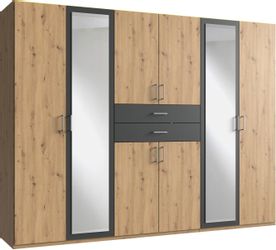 Wimex Kleiderschrank "Diver Drehtürenschrank mit Spiegel, 180, 225 o. 270cm günstig online kaufen