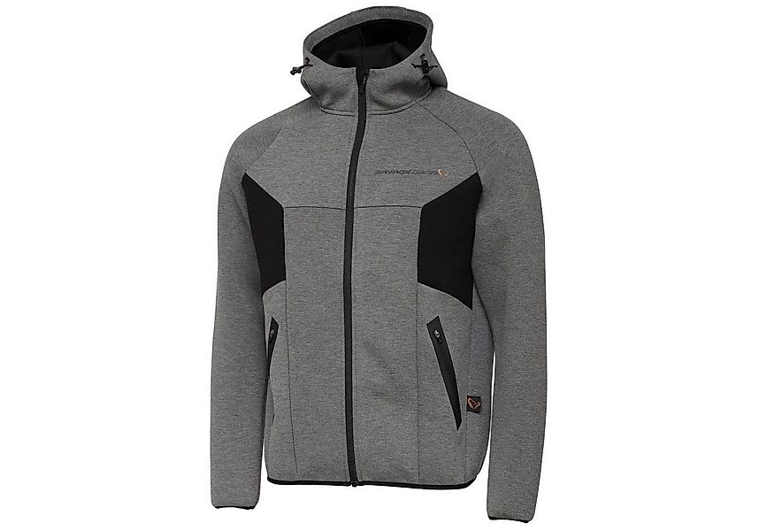Savage Gear Kapuzenpullover Savage Gear Tec-Foam Zip Hoodie Dark Grey Melan günstig online kaufen