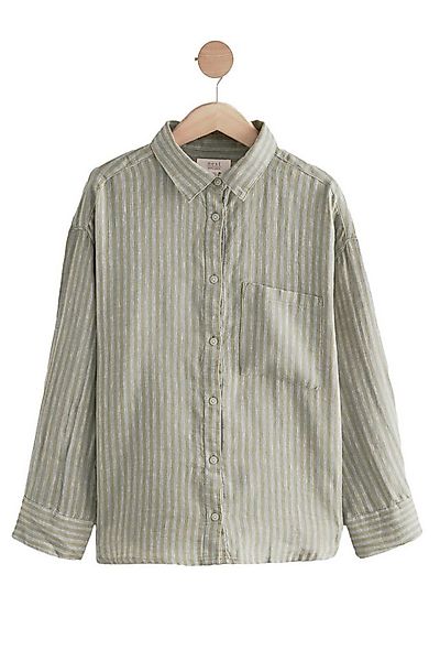 Next Langarmbluse Bluse aus 100 % Leinen (1-tlg) günstig online kaufen