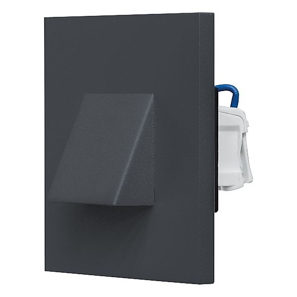 EVN Lichttechnik LED-Wandeinbauleuchte 3000K IP44 anth LQ41802AE günstig online kaufen