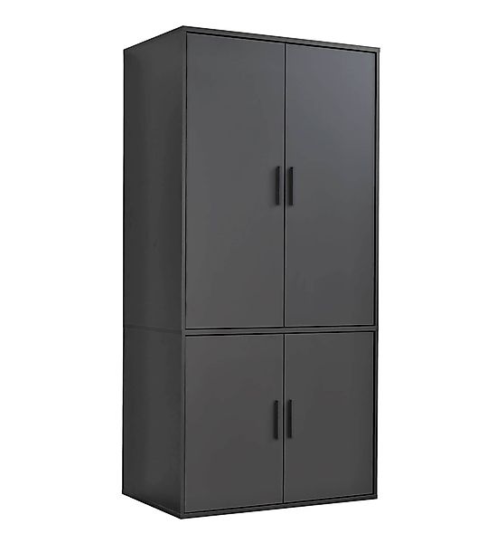 mokebo Kleiderschrank Der Grenzenlose (4-Türig mit günstig online kaufen