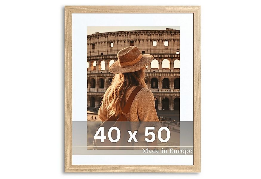 Victor (Zenith) Bilderrahmen Richter, Bilderrahmen Beige 40x50 cm mit 30x40 günstig online kaufen