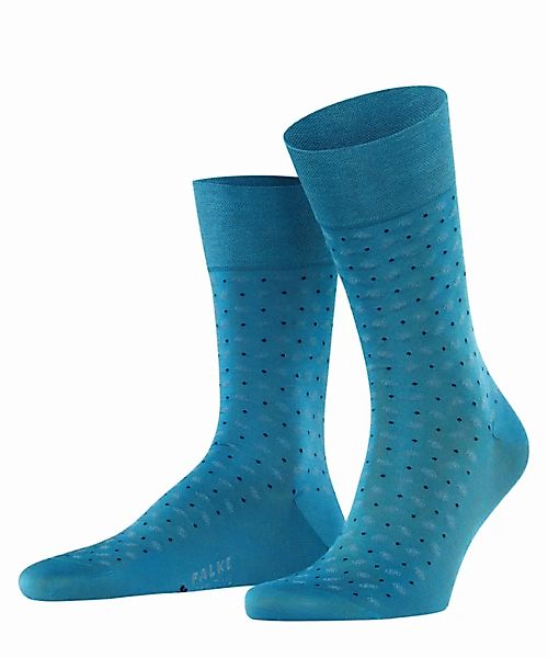 FALKE Sensitive Jabot Herren Socken, 43-46, Blau, AnderesMuster, Baumwolle, günstig online kaufen