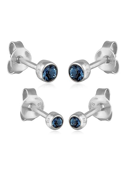 Elli Ohrring-Set Ohrstecker Set Glas Kristallen günstig online kaufen
