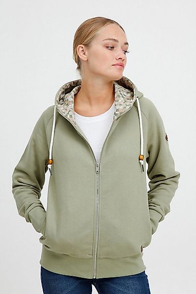 OXMO Kapuzensweatjacke OXUlla Kapuzensweatjacke mit Kordelzug günstig online kaufen