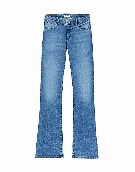 Wrangler Damen Jeans BOOTCUT - Blau - Raven günstig online kaufen