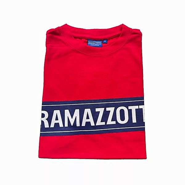 Mixcompany T-Shirt Ramazzotti T-Shirt Kurzarm Shirt Unisex in Rot Größe S - günstig online kaufen