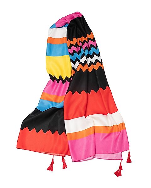 MayTree Modeschal Strandschal 85 x180 Rainbow, günstig online kaufen