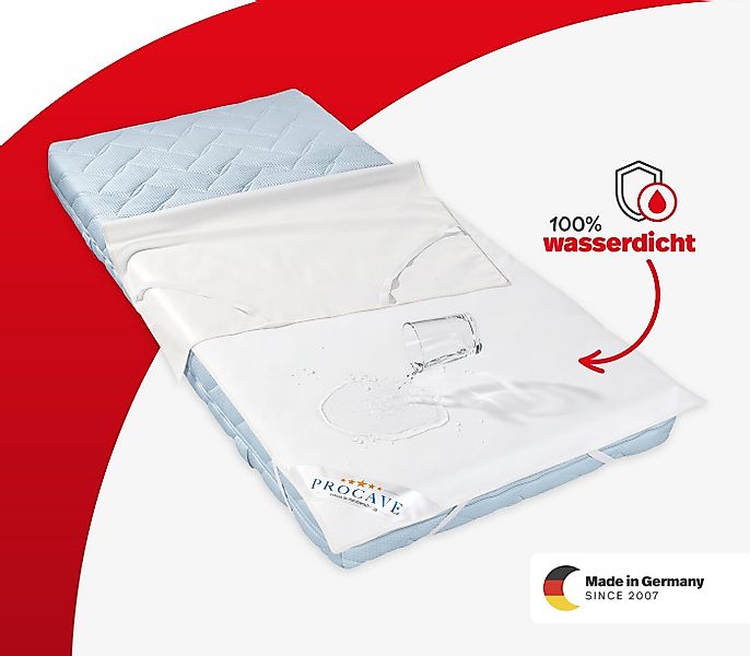 Matratzenauflage wasserdicht atmungsaktiver Matratzentopper Made in Germany günstig online kaufen