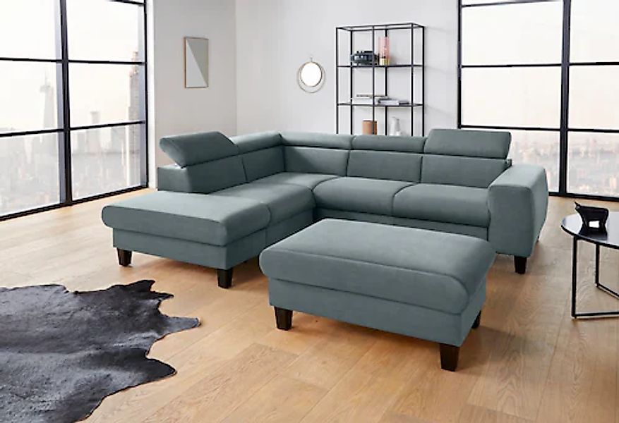 COTTA Polstergarnitur »Morven L-Form«, (Set), Set bestehend aus: Ecksofa mi günstig online kaufen