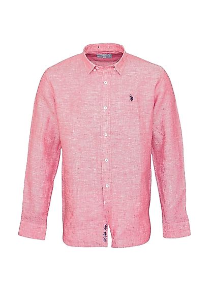 U.S. Polo Assn Langarmhemd Hemd Leinenhemd günstig online kaufen