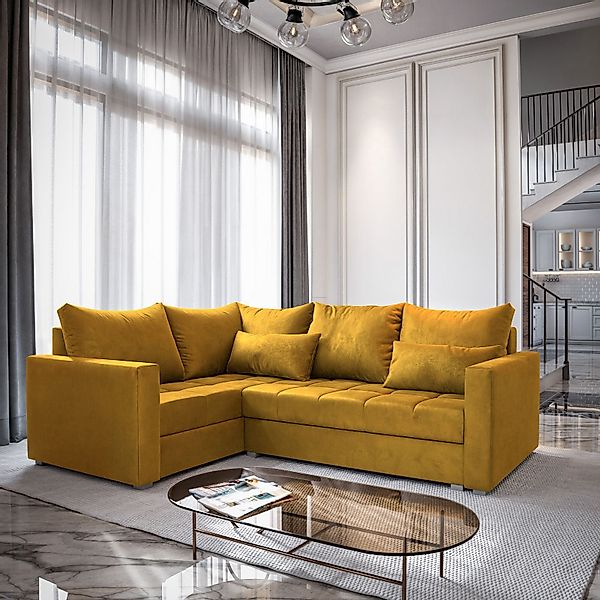 Masseno Ecksofa LIRENO mit Schlaffunktion L-Form, günstig online kaufen