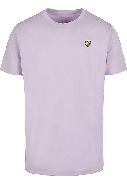 MisterTee T-Shirt "MisterTee Glossy Heart Pride Tee", (1 tlg.) günstig online kaufen