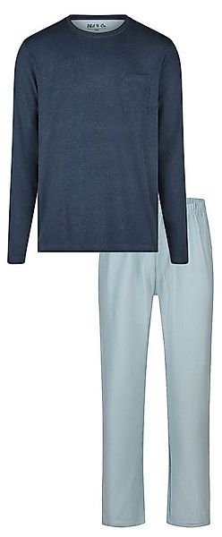 Phil & Co. Schlafanzug Herren Pyjama lang (2 tlg) Modisches Design günstig online kaufen