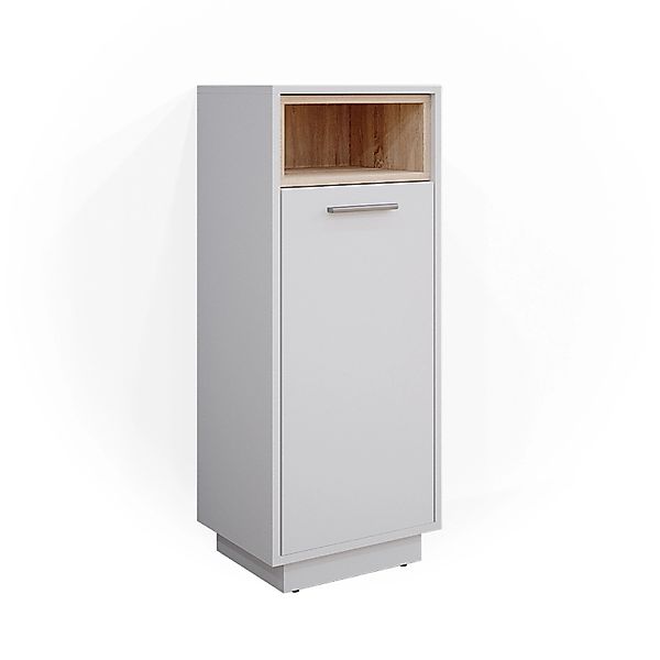 Vicco Midischrank Beatrice, Weiß/Sonoma, 38 x 93 cm (1-St) günstig online kaufen