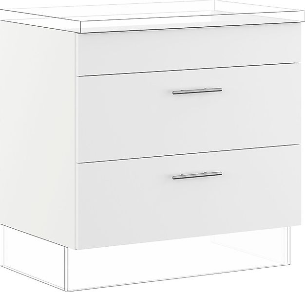 IMPULS KÜCHEN Kochfeldumbauschrank »"Prag und Valencia", Breite/Höhe: 90/72 günstig online kaufen