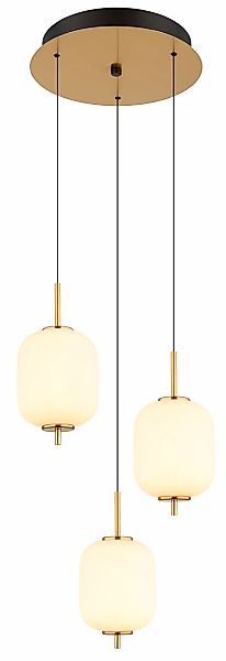 GLOBO LIGHTING LED Pendelleuchte »EWALD« LED-Modul 1 Stk. Warmweiß Hängelam günstig online kaufen