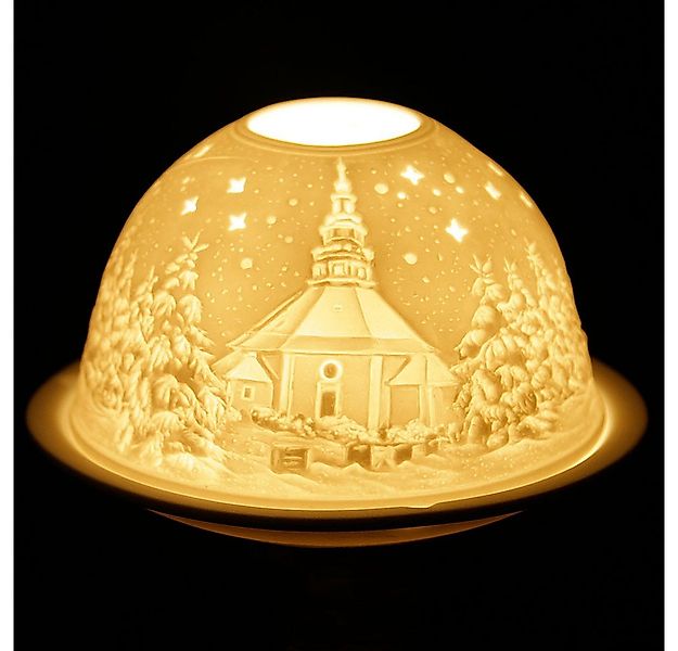 Schenk Holzkunst Teelichthalter günstig online kaufen