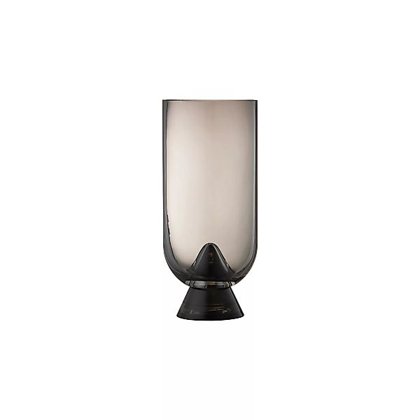 AYTM - Glacies Vase Ø 7,6cm - schwarz/H 18cm x Ø 7,6cm günstig online kaufen