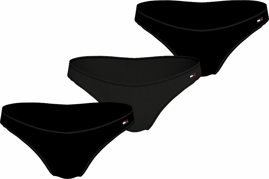 Tommy Hilfiger Underwear Bikinislip "3 PACK DIPPED BIKINI", 3 Stk. mit Logo günstig online kaufen