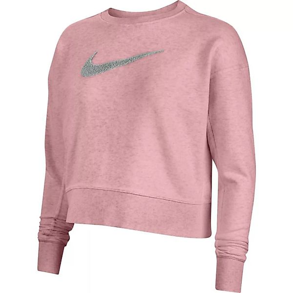 Nike Dri-figefiswoosh Crew Langarm-t-shirt M Pink Glaze / Lt Smoke Grey günstig online kaufen