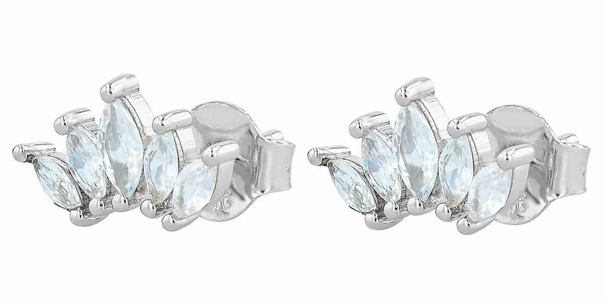 Adelia´s Paar Ohrhänger "Damen Ohrringe – Ohrstecker aus 925 Silber mit Zir günstig online kaufen
