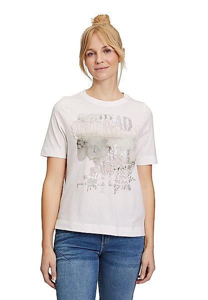 Cartoon Kurzarmshirt Cartoon Printshirt mit Rundhalsausschnitt günstig online kaufen