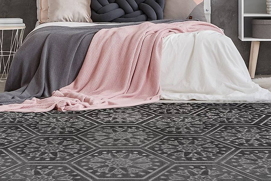 calo-deluxe Teppich »Latemar 300«, rechteckig, 7 mm Höhe, weiche Fell Hapti günstig online kaufen