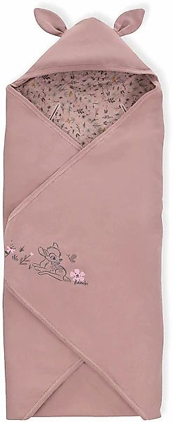 Hauck Babydecke »Baby Einschlagdecke, Snuggle N Dream Bambi Rose«, mit Kapu günstig online kaufen