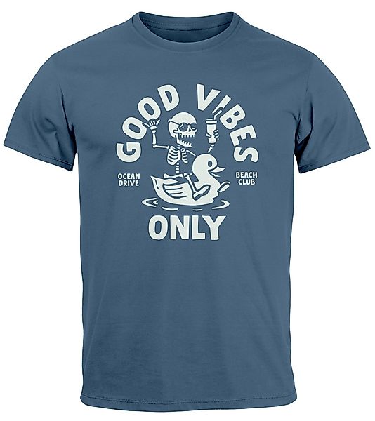 Neverless Print-Shirt Herren T-Shirt Printshirt Spruch günstig online kaufen