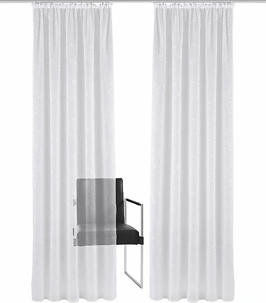 Home affaire Gardine Adele, Kräuselband (1 günstig online kaufen