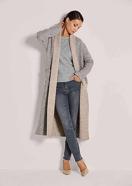 MADELEINE Kurzmantel Doubleface-Mantel mit Schalkragen Mit funkelnden Ziers günstig online kaufen