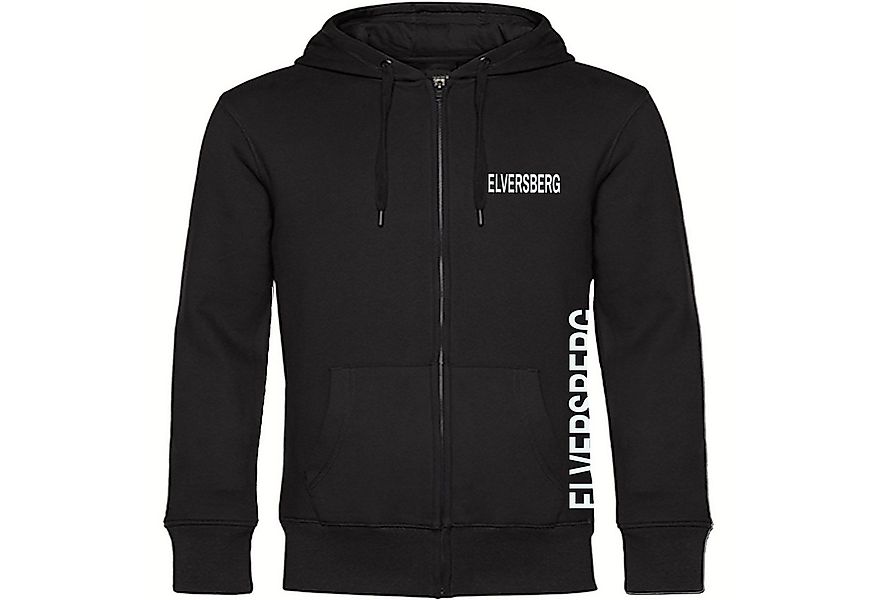 multifanshop Kapuzensweatjacke Elversberg - Brust & Seite - Sweat günstig online kaufen