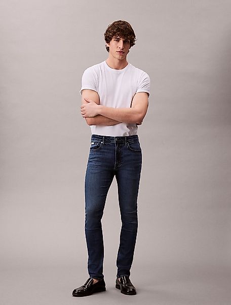 Calvin Klein Jeans Skinny-fit-Jeans SKINNY JEAN REGEN Mit Gürtelschlaufen günstig online kaufen
