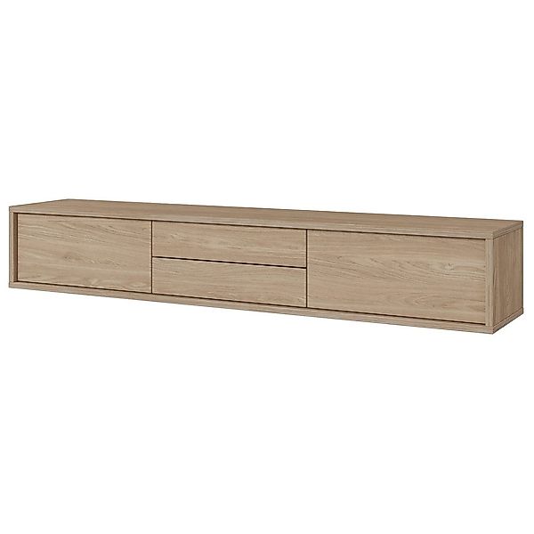 Lomadox Lowboard FORLI-83, Eiche hängend oder günstig online kaufen