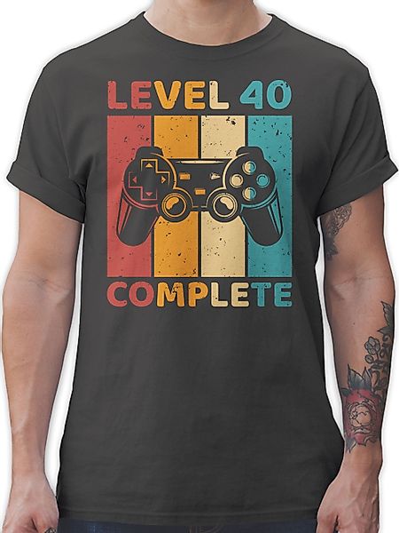 Shirtracer T-Shirt Level 40 Complete I günstig online kaufen