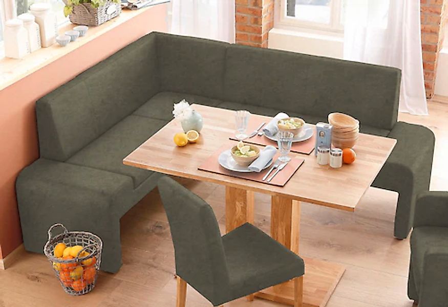 Home affaire Eckbank "Bologna" in 2 Größen (langer Schenkel 180 oder 200 cm günstig online kaufen