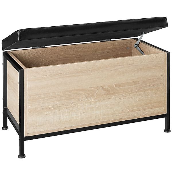 tectake Sitzhocker Sitztruhe, Industrial Style günstig online kaufen