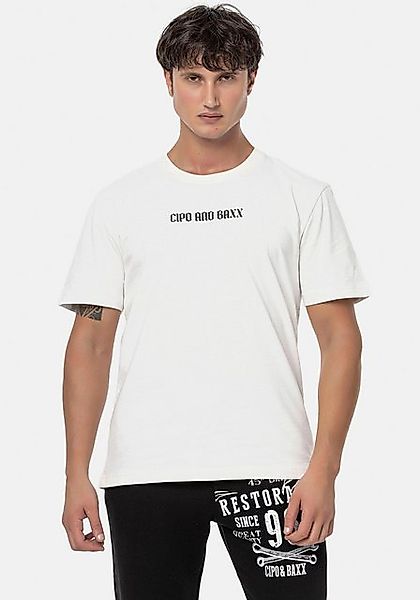 Cipo & Baxx Kurzarmshirt günstig online kaufen