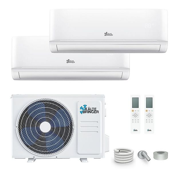 Kältebringer Split-Klimagerät, Multisplit Klimaanlage mit 2 Innengeräten günstig online kaufen