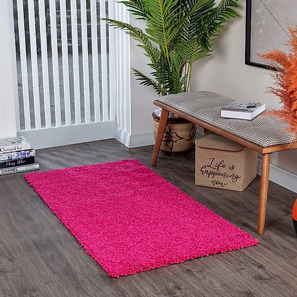 Livabliss Hochflor-Teppich BORACAY, rechteckig, Höhe: 37 günstig online kaufen