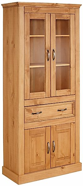 Home affaire Vitrine "Selma", Höhe 180 cm (2-trg.) günstig online kaufen