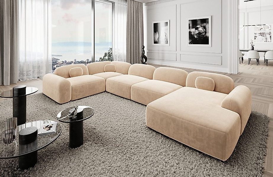 Sofa Dreams Wohnlandschaft Stoff Sofa Polstersofa günstig online kaufen