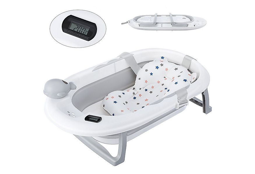 oyajia Babybadewanne Faltbare Badewanne PP&TPE Babywanne Badewannensitz, fü günstig online kaufen