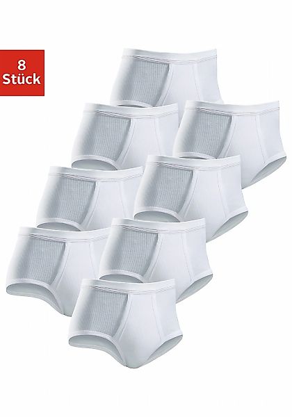 Clipper Slip, (Packung, 8 St.), schlichtes Basic für jeden Tag aus Doppelri günstig online kaufen